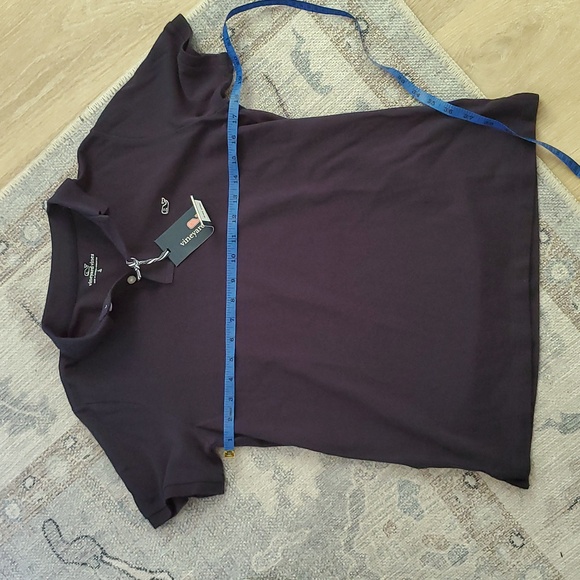 NWT Vineyard Vines Boys Navy Classic Pique Polo Shirt SzL (16) - Picture 5 of 7